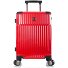  Tekno 4 Rollen Kabinentrolley S 53 cm Laptopfach Variante red