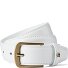  Business Gürtel Leder Variante white | 100 cm