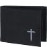  New Cryptan Geldbörse RFID Schutz 11 cm Variante schwarz-freedom cross grey