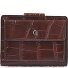  Geldbörse RFID Schutz Leder 12.5 cm Variante mocca