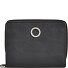  Athena Geldbörse RFID Schutz Leder 13 cm Variante schwarz