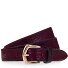  Gürtel Leder Variante dunkelrot | 75 cm