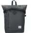 Roll Top Rucksack 46 cm Laptopfach Variante black