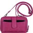  Clutch Geldbörse Leder 19 cm Variante pink