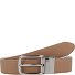  Amie Wendegürtel Leder Variante camel-white | individuell kürzbar
