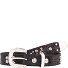  Nietengürtel Leder Variante black | 95 cm