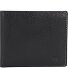  Prato Geldbörse RFID Leder 11 cm Variante schwarz