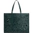  Leiian Shopper Tasche Leder 46 cm Variante green