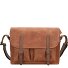  Good Old Friends Bro Messenger Leder 39 cm Laptopfach Variante hazelnut