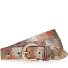  Gürtel Leder Variante multicolour-gold | 80 cm