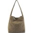  The Beaded One Schultertasche Leder 32 cm Variante greyish khaki