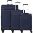  Travel Line 9504 4 Rollen Kofferset 3-teilig mit Dehnfalte Variante navy