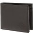  Leather Geldbörse RFID Schutz Leder 12 cm Variante braun-windrose 2.0