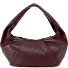  Greta Essential Schultertasche Leder 43 cm Variante aubergine