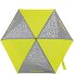  Kinder Taschenschirm 22 cm mit reflektierenden Elementen Variante neon yellow