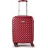  5823 4 Rollen Kabinentrolley S 53 cm mit Dehnfalte Variante granatrot