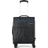  5825 4 Rollen Kabinentrolley 55 cm mit Dehnfalte Variante schwarz