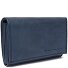  Avola Geldbörse RFID Schutz Leder 14 cm Variante navy