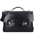  Romano Messenger Leder 44 cm Laptopfach Variante schwarz