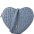  Fashion Schultertasche Leder 19 cm Variante stormy blue
