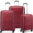  Galaxy 4 Rollen Kofferset 3-teilig Variante dark red