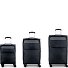  Cloud 4 Rollen Kofferset 3-teilig mit Dehnfalte Variante negro