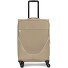  taska 4-Rollen Trolley M 65 cm mit Dehnfalte Variante taupe