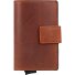  Birkenfeld c-three Kreditkartenetui RFID Schutz Leder 6.5 cm Variante cognac