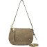  The Beaded One Schultertasche Leder 26 cm Variante greyish khaki