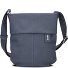  Mademoiselle.M Umhängetasche 22 cm Variante nubuk blue