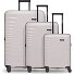  Eco Edition 4 Rollen Kofferset 3-teilig mit Dehnfalte Variante beige