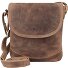  Vintage Umhängetasche II Leder 17 cm Variante brown
