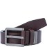  Basic Gürtel Leder Variante dunkelbraun | 90 cm