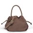  Cool Companion Suede Handtasche Leder 28 cm Variante mocha