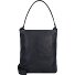  Caugio Schultertasche Leder 27 cm Variante dunkelblau