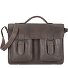 Nature Aktentasche Leder  40 cm Variante grey