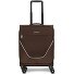  taska 4-Rollen Kabinentrolley S 55 cm mit Dehnfalte Variante coffee