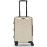  Essentials 18 4 Rollen Kabinentrolley 55 cm mit Dehnfalte Variante metallic-greige shiny