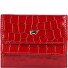  Verona Geldbörse Leder 10 cm Variante rot