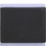  Flavio Geldbörse Leder 9.5 cm Variante black-lavander