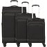  Travel Line 9504 4 Rollen Kofferset 3-teilig mit Dehnfalte Variante black