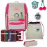  Genius Schulranzen-Set 4tlg. Variante pink cherry