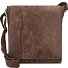 Crunchy Umhängetasche Leder 27 cm Variante braun
