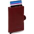  Baldwin Kreditkartenetui RFID Schutz Leder 6.5 cm Variante red