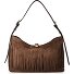  Sfera Schultertasche L Leder 37 cm Variante toni cioccolato