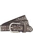  Nietengürtel Leder Variante taupe | 95 cm