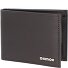  Leather Geldbörse RFID Schutz Leder 11 cm Variante braun-pure 2.0metal square
