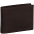  Walid Geldbörse RFID Schutz Leder 12 cm Variante brown