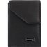  Black Nappa Geldbörse RFID Leder 7 cm Variante schwarz