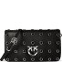  Love Click Clutch Tasche Leder 20 cm Variante nero limousine-shiny nickel